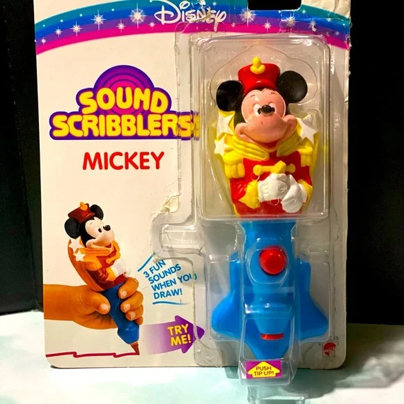 DISNEY VTG 90s LION KING, MICKEY, MINNIE & DONALD DUCK SOUND SCRIBBLERS WORKING - Picture 3 of 9